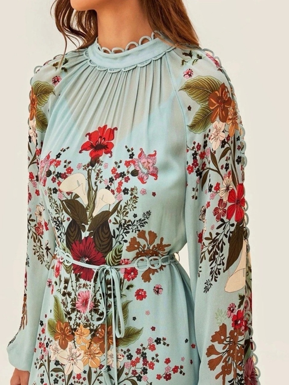 FARM Rio Beauty Bouquet Dress NWT Sz L - Picture 6 of 11